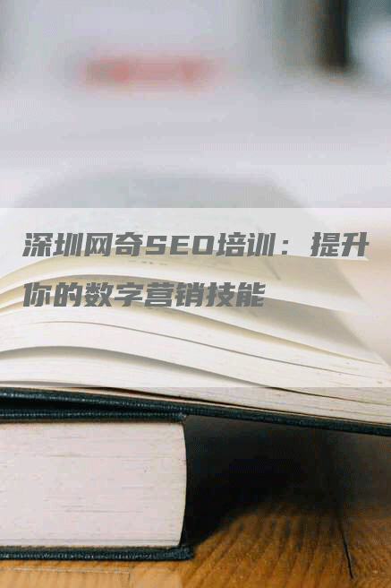 深圳网奇SEO培训：提升你的数字营销技能