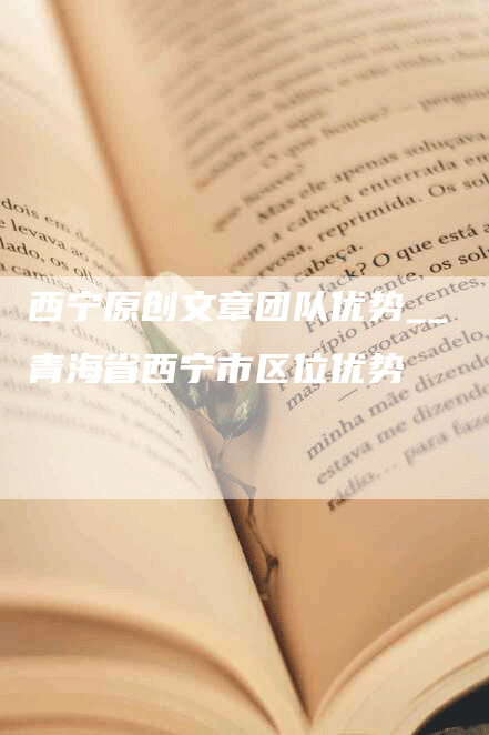西宁原创文章团队优势__青海省西宁市区位优势