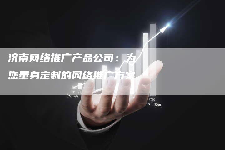 济南网络推广产品公司：为您量身定制的网络推广方案