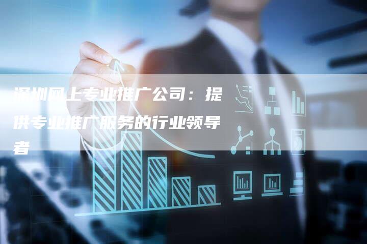 深圳网上专业推广公司：提供专业推广服务的行业领导者